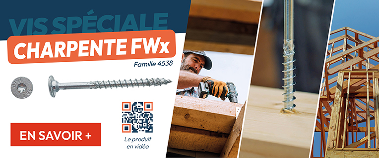 Vis charpente FWx