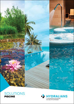 Plaquette solutions piscine