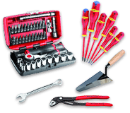 Outillage professionnel pour le plombier : outillage à main plomberie, caisse à outils du plombier