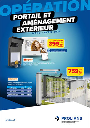 Opération portail et aménagement extérieur